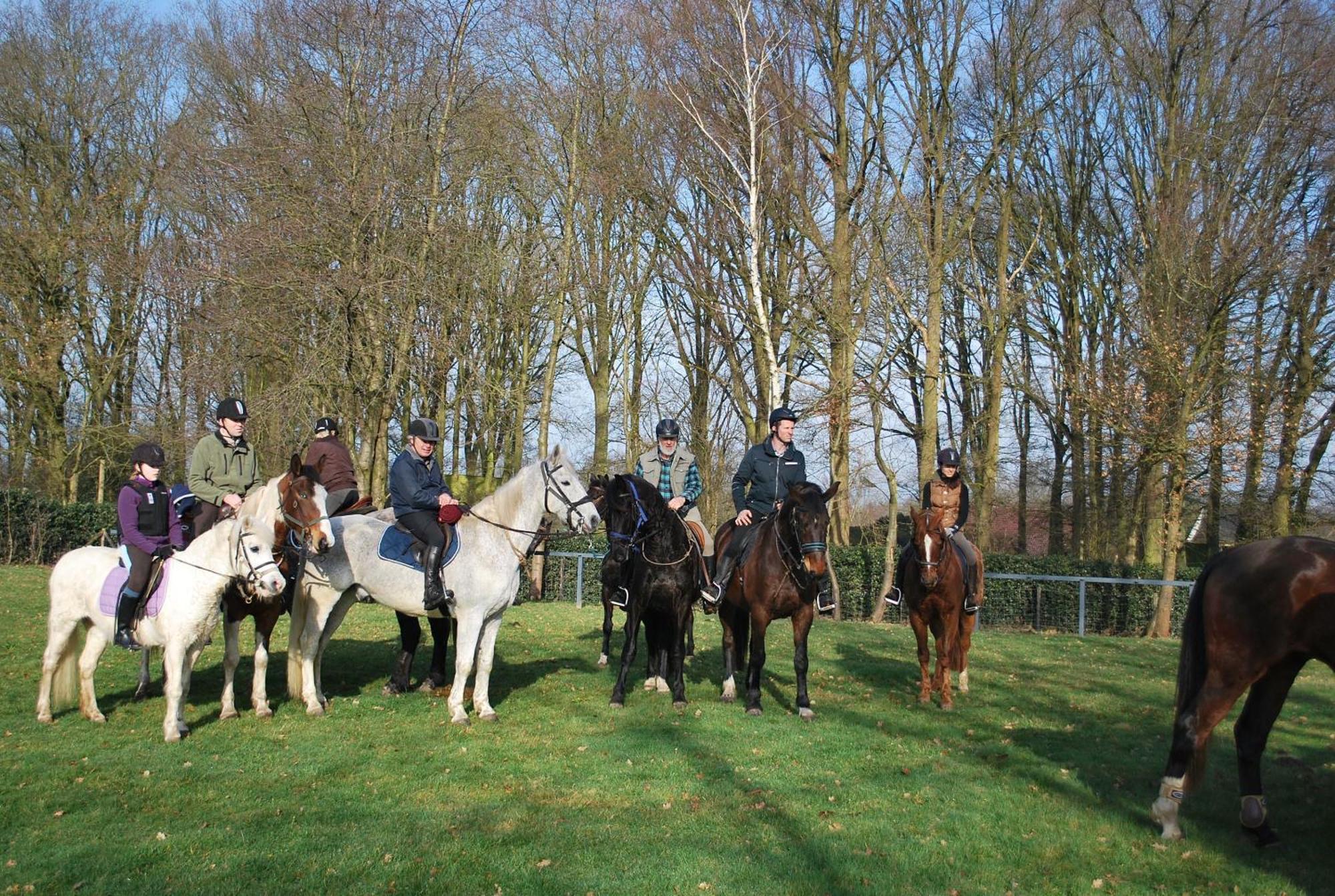 Orshof Hotel Opglabbeek Bagian luar foto