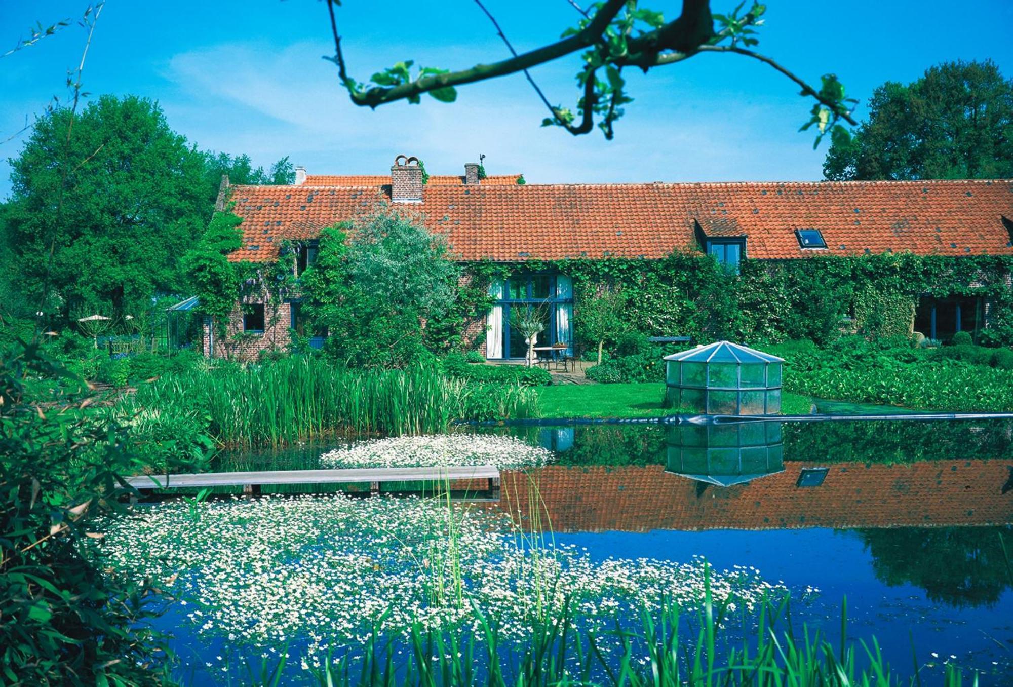 Orshof Hotel Opglabbeek Bagian luar foto