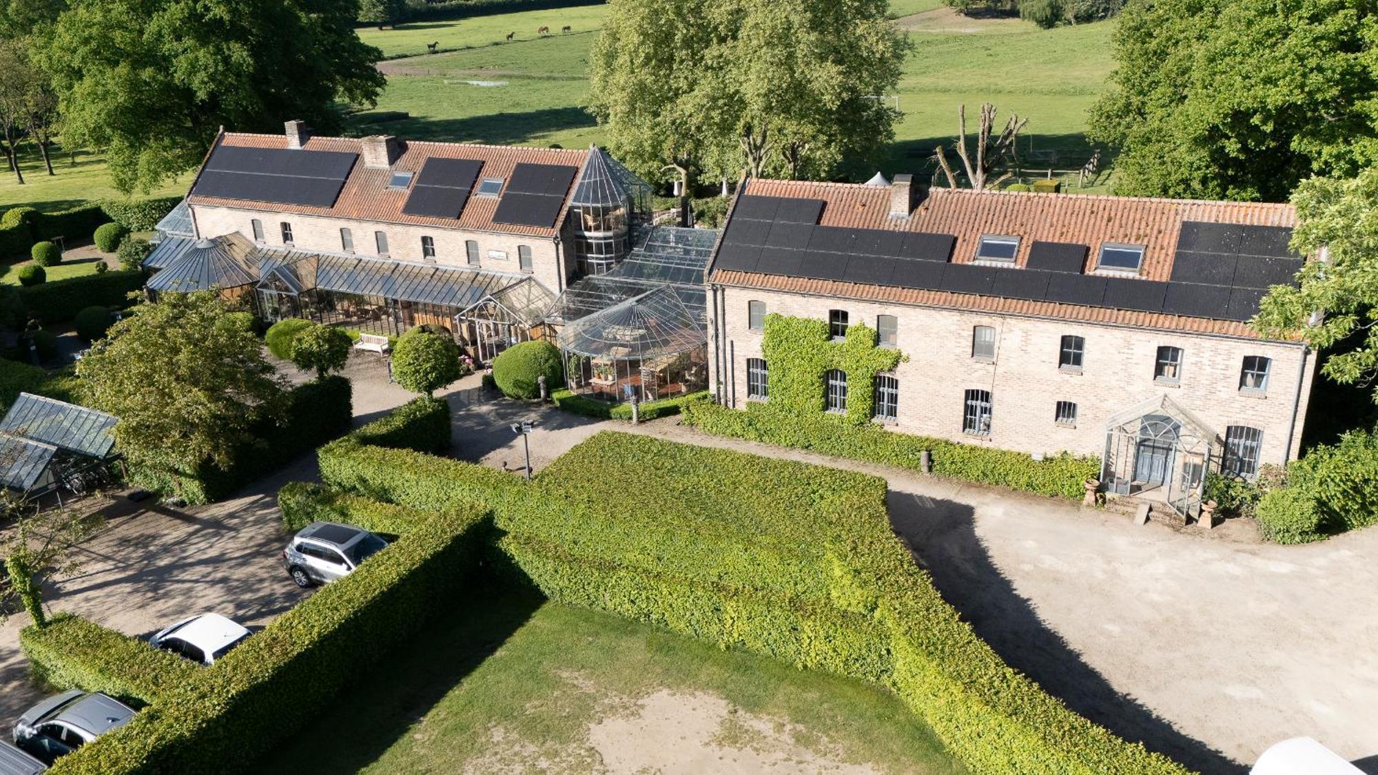 Orshof Hotel Opglabbeek Bagian luar foto
