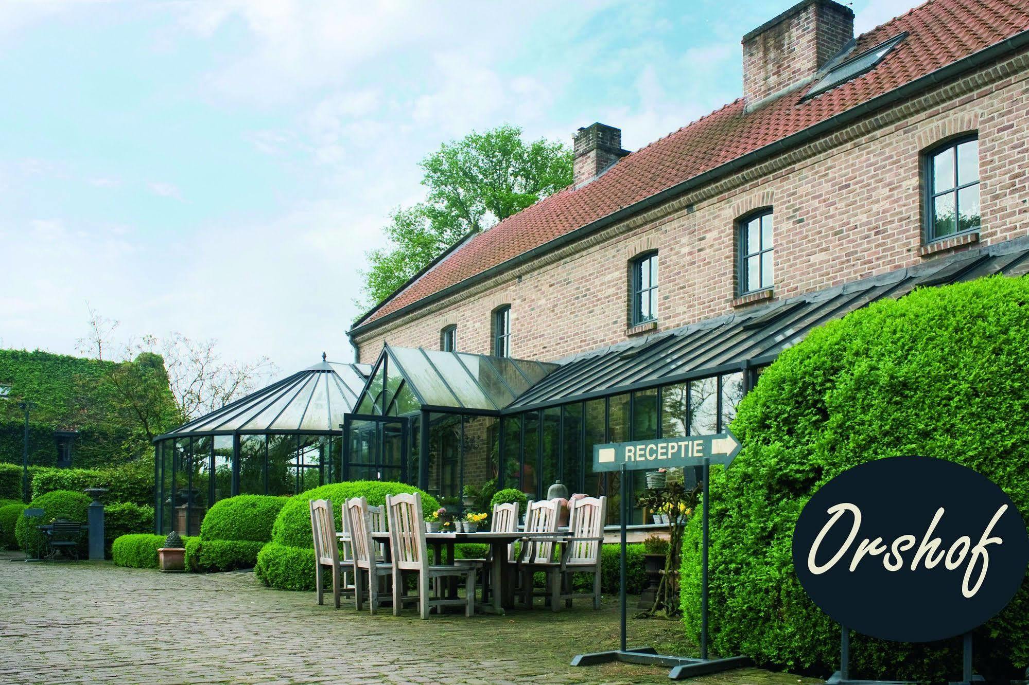 Orshof Hotel Opglabbeek Bagian luar foto